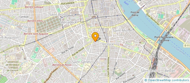 localisation de l'entreprise MONSIEUR JOAQUIN MARTEAU  BORDEAUX