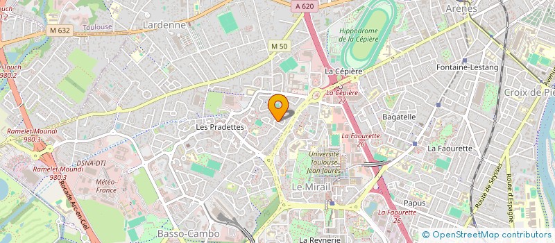 localisation de l'entreprise MONSIEUR JOAQUIN PEREZ CANDELA  TOULOUSE