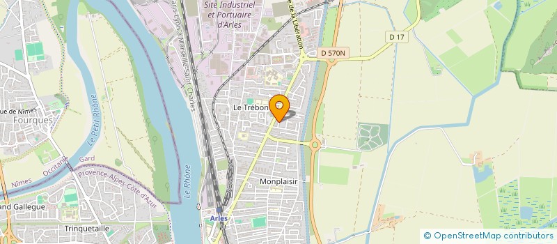 localisation de l'entreprise MONSIEUR JOAQUIN TORRES  ARLES