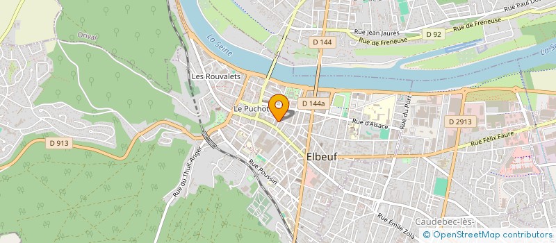 localisation de l'entreprise MONSIEUR JOB BIRIRE USEKE  ELBEUF