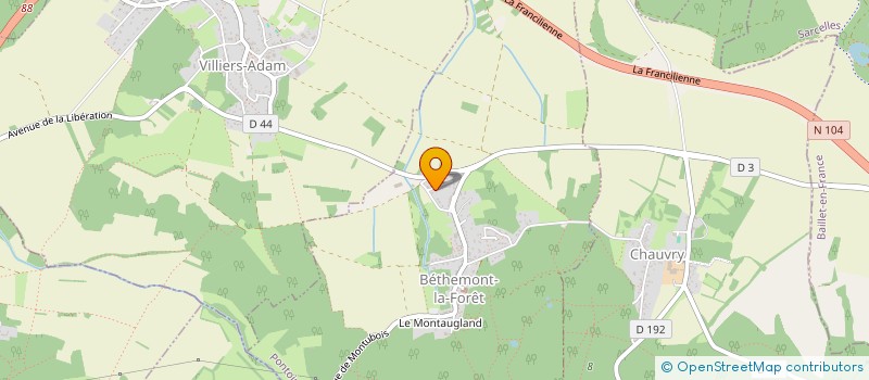 localisation de l'entreprise MONSIEUR JOB-KEVIN RADJARAM  VILLIERS-ADAM