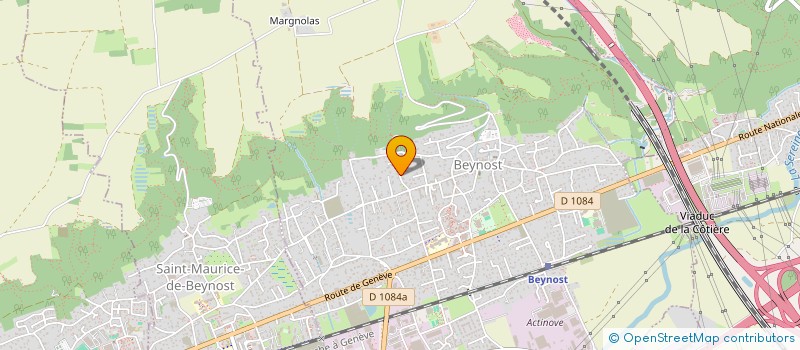 localisation de l'entreprise MONSIEUR JOCELIN AVALON  BEYNOST