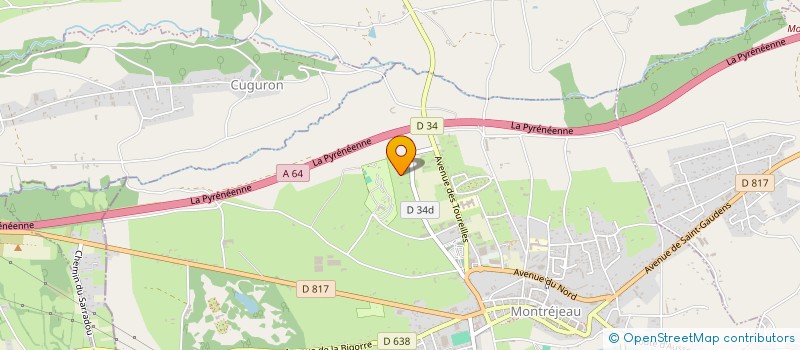 localisation de l'entreprise MONSIEUR JOCELIN BASSO  MONTREJEAU