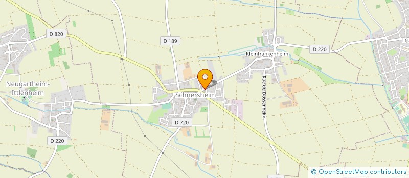 localisation de l'entreprise MONSIEUR JOCELIN BECK  SCHNERSHEIM