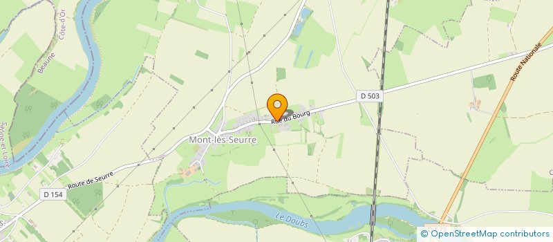 localisation de l'entreprise MONSIEUR JOCELIN BOUDARD  TORPES