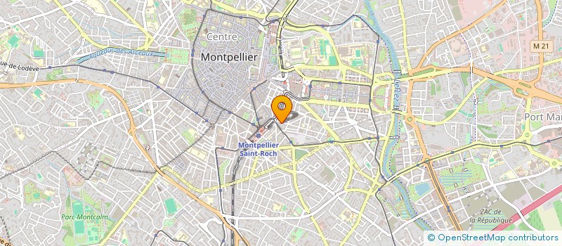 localisation de l'entreprise MONSIEUR JOCELIN FONS à MONTPELLIER