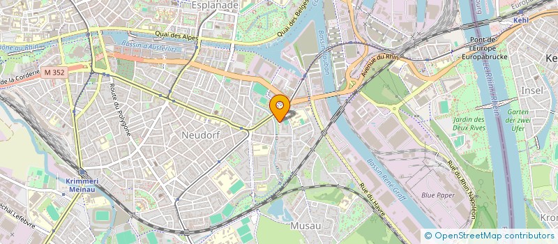 localisation de l'entreprise MONSIEUR JOCELIN FREQUELIN à STRASBOURG
