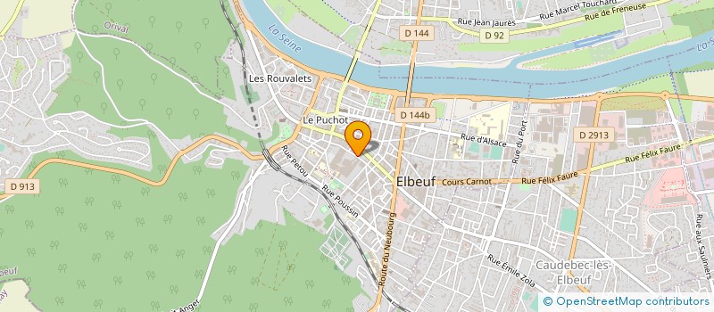 localisation de l'entreprise MONSIEUR JOCELIN LAVIOLETTE  ELBEUF