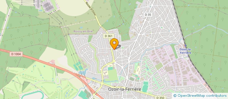 localisation de l'entreprise MONSIEUR JOCELIO DOS SANTOS AGUIAR  OZOIR-LA-FERRIERE