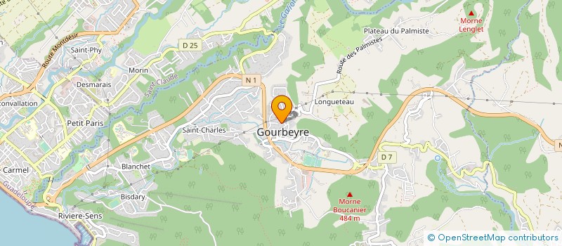 localisation de l'entreprise MONSIEUR JOCELYN ABSALON à GOURBEYRE
