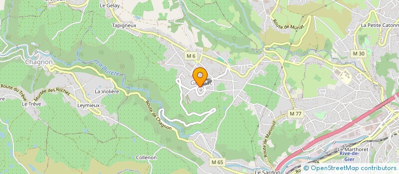 localisation de l'entreprise MONSIEUR JOCELYN ALAYSE  GENILAC