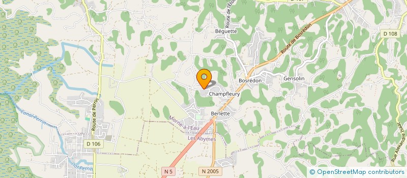 localisation de l'entreprise MONSIEUR JOCELYN ALEXIS  MORNE-A-L'EAU