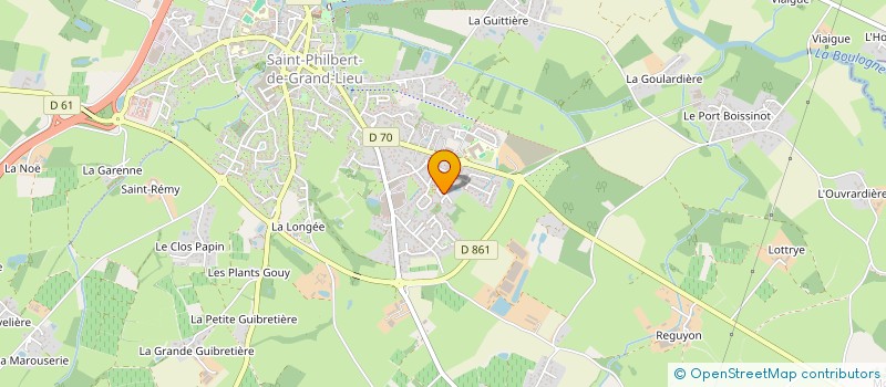 localisation de l'entreprise MONSIEUR JOCELYN BARBIER  SAINT-PHILBERT-DE-GRAND-LIEU