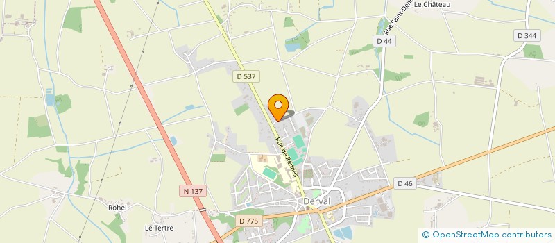 localisation de l'entreprise MONSIEUR JOCELYN BAZYLAK  DERVAL