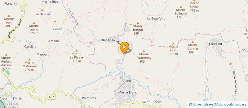 localisation de l'entreprise MONSIEUR JOCELYN BECHET à LE DIAMANT