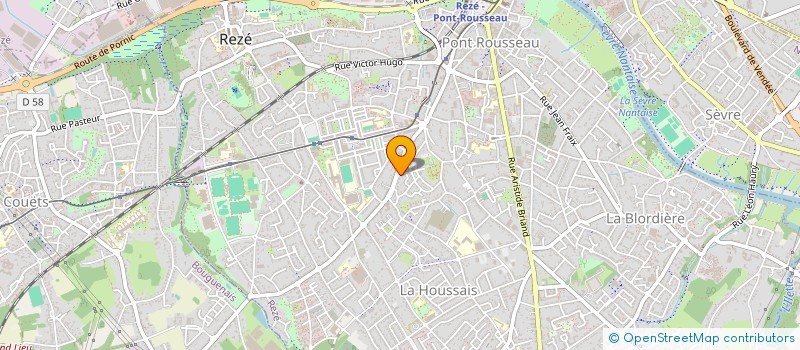 localisation de l'entreprise MONSIEUR JOCELYN BELAUD  REZE