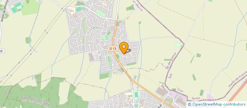 localisation de l'entreprise MONSIEUR JOCELYN BONHOMME  OTHIS