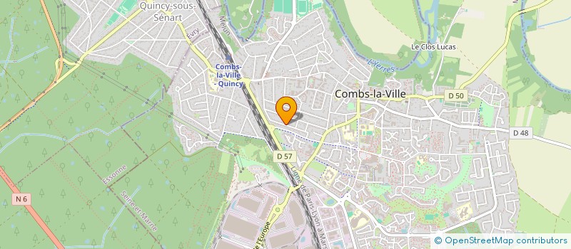 localisation de l'entreprise MONSIEUR JOCELYN BONVARD  COMBS-LA-VILLE