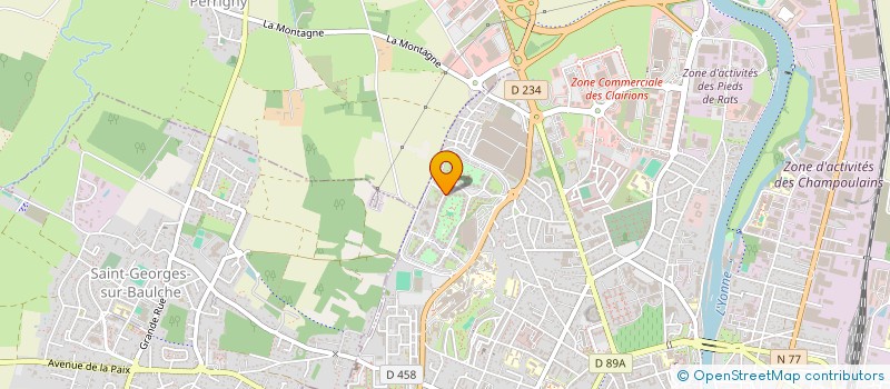 localisation de l'entreprise MONSIEUR JOCELYN BOUREAU à AUXERRE