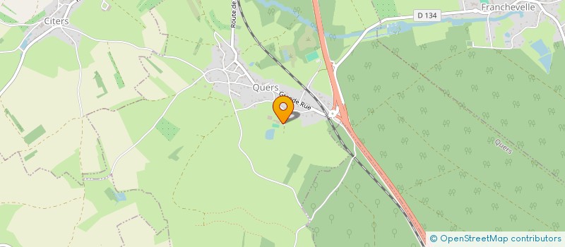 localisation de l'entreprise MONSIEUR JOCELYN BRESSON  QUERS