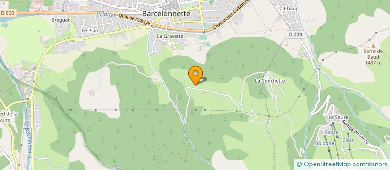 localisation de l'entreprise MONSIEUR JOCELYN BRUNET à BARCELONNETTE