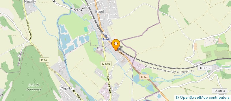 localisation de l'entreprise MONSIEUR JOCELYN CHARRON  GARENNES-SUR-EURE