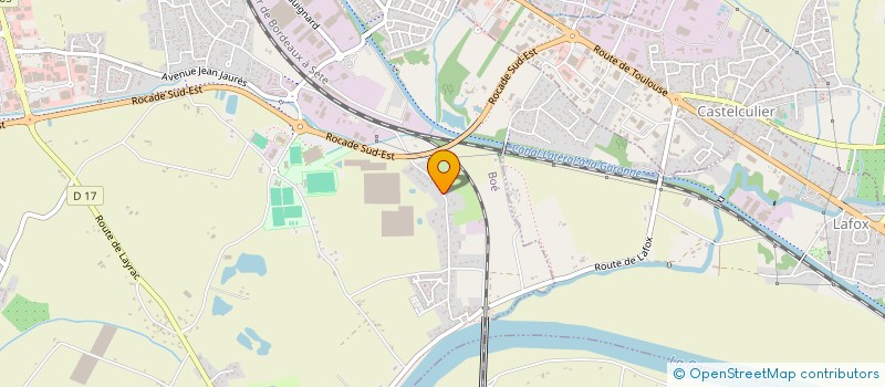 localisation de l'entreprise MONSIEUR JOCELYN COMBEAU  BOE