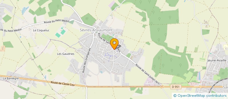 localisation de l'entreprise MONSIEUR JOCELYN COMMIN  SEVRES-ANXAUMONT