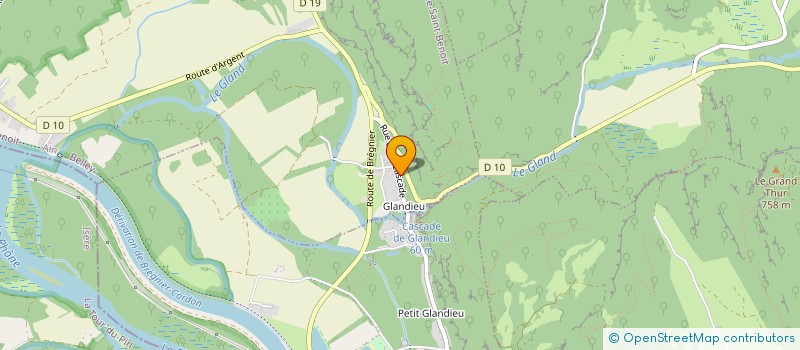 localisation de l'entreprise MONSIEUR JOCELYN CORONA à BREGNIER-CORDON