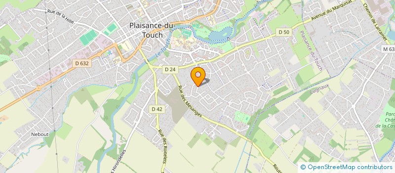 localisation de l'entreprise MONSIEUR JOCELYN DADOU  PLAISANCE-DU-TOUCH