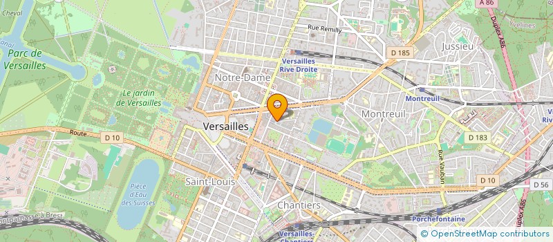 localisation de l'entreprise MONSIEUR JOCELYN DESECOT à VERSAILLES
