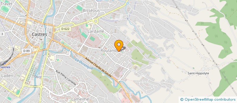 localisation de l'entreprise MONSIEUR JOCELYN DESMET  CASTRES