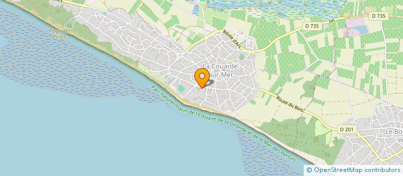 localisation de l'entreprise MONSIEUR JOCELYN DHUICQUE à LA COUARDE-SUR-MER
