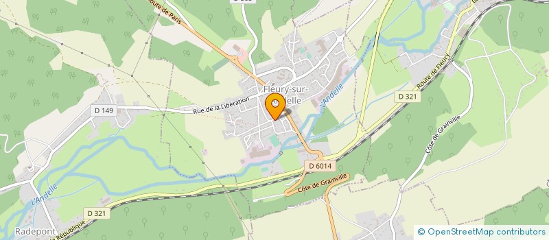 localisation de l'entreprise MONSIEUR JOCELYN FRANCHETERRE à FLEURY-SUR-ANDELLE