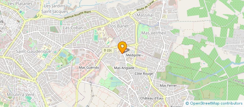 localisation de l'entreprise MONSIEUR JOCELYN GILLARD  CABESTANY