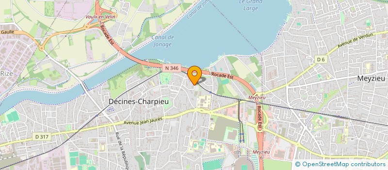 localisation de l'entreprise MONSIEUR JOCELYN GOMEZ à DECINES-CHARPIEU