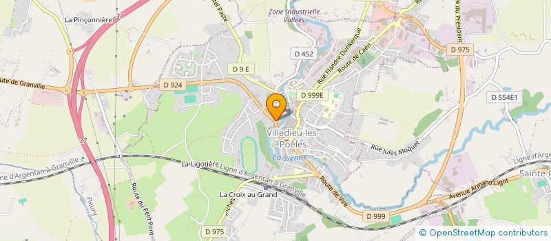 localisation de l'entreprise MONSIEUR JOCELYN GUILLEMETTE  VILLEDIEU-LES-POELES-ROUFFIGNY