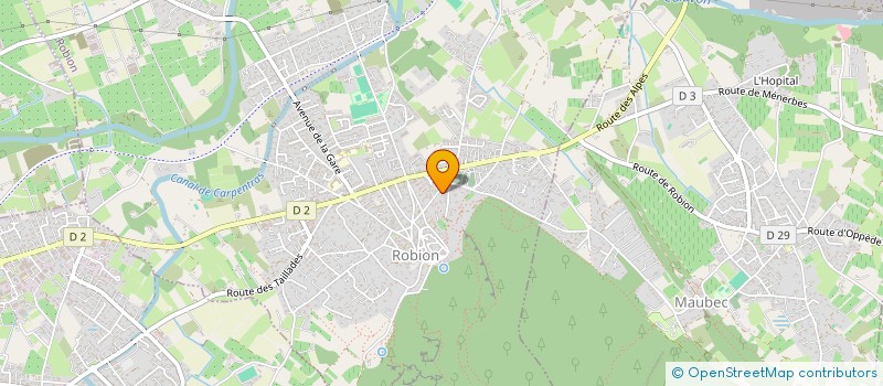 localisation de l'entreprise MONSIEUR JOCELYN HEBRARD  ROBION