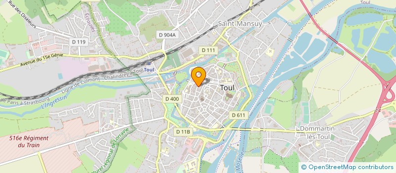 localisation de l'entreprise MONSIEUR JOCELYN JAMBOIS à TOUL