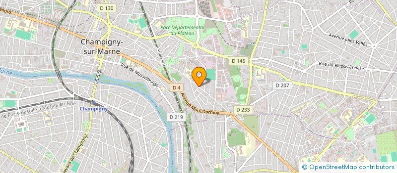 localisation de l'entreprise MONSIEUR JOCELYN JEAN à CHAMPIGNY-SUR-MARNE