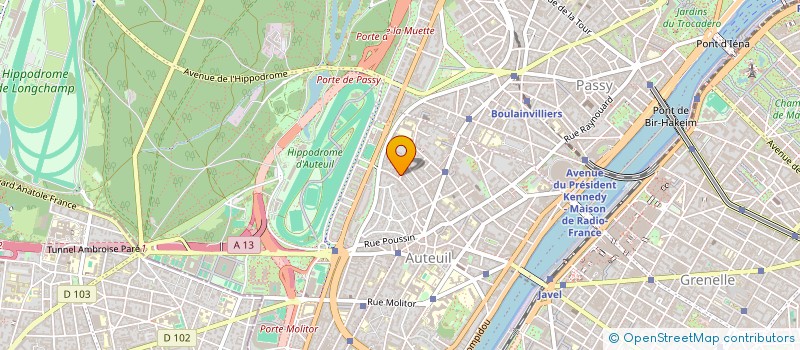 localisation de l'entreprise MONSIEUR JOCELYN KARGER  PARIS