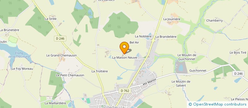 localisation de l'entreprise MONSIEUR JOCELYN LOISEAU à BEAUPREAU-EN-MAUGES