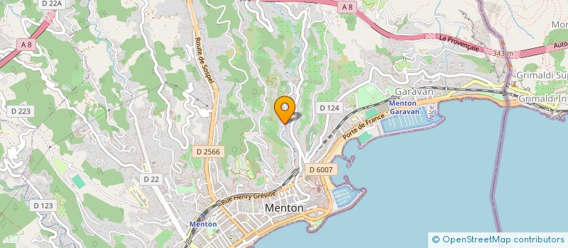 localisation de l'entreprise MONSIEUR JOCELYN LYNAM  MENTON