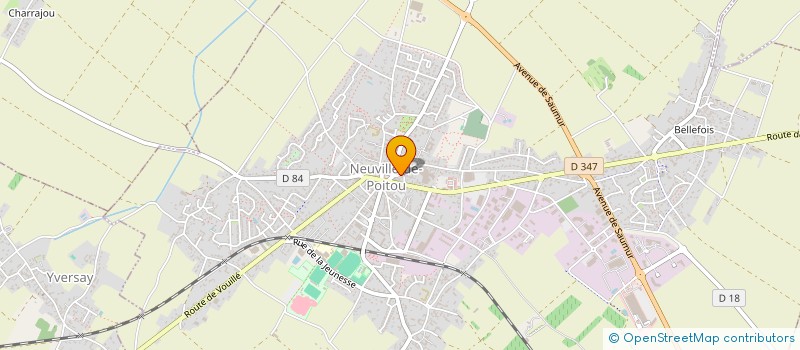 localisation de l'entreprise MONSIEUR JOCELYN MANCEAU  NEUVILLE-DE-POITOU