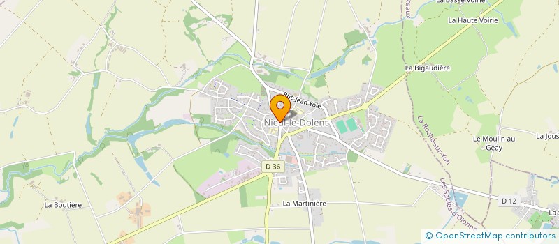 localisation de l'entreprise MONSIEUR JOCELYN MATHUBERT à NIEUL-LE-DOLENT