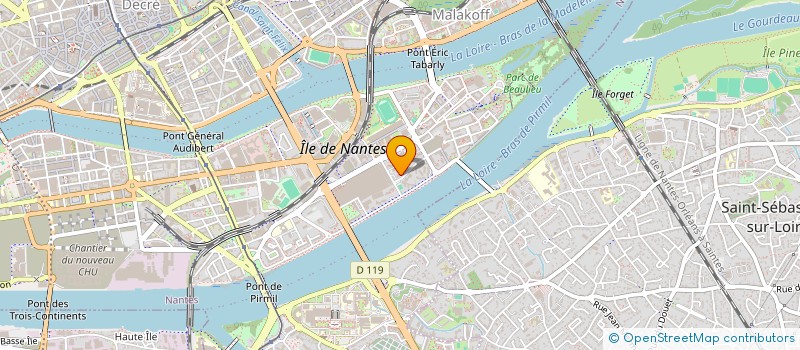 localisation de l'entreprise MONSIEUR JOCELYN MERLAUD  NANTES