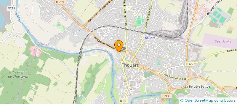 localisation de l'entreprise MONSIEUR JOCELYN MOLTON  LUCON