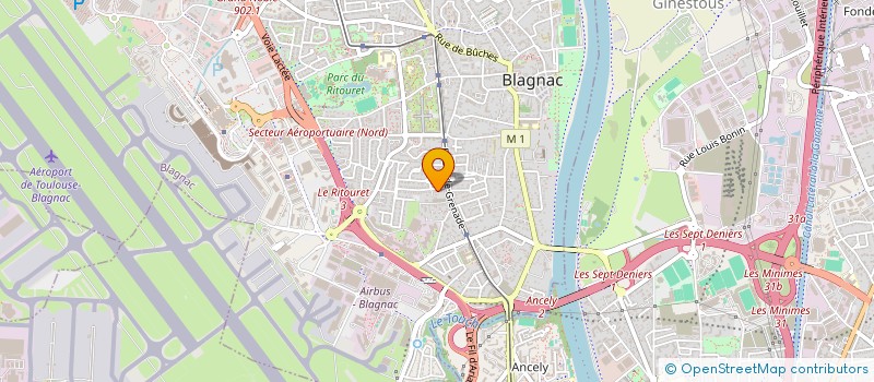 localisation de l'entreprise MONSIEUR JOCELYN MORISSON  CORNEBARRIEU