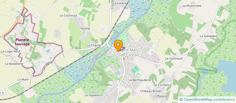 localisation de l'entreprise MONSIEUR JOCELYN NAUDON  SAINT-MARS-DE-COUTAIS