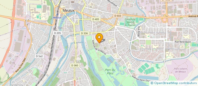 localisation de l'entreprise MONSIEUR JOCELYN OUSMANE SAMAKE  MEAUX